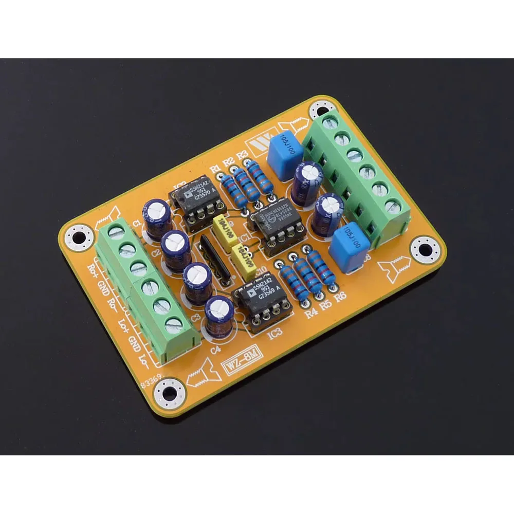 SSM2142 Несбалансированный сигнал RCA для сбалансированного сигнала XLR Port Lotus для порта Kanon WZ-8M (art.: 3920cca62c94f) - 3920cca62c94f