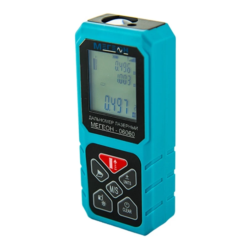 Дальномер лазерный МЕГЕОН 06060 (Дальность измерений 60м. функция памяти класс