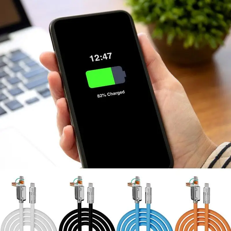 PD 60 Вт USB C кабель 2 в 1 Тип C провод для быстрой зарядки для Huawei Xiaomii Real-me POCO Samsungs USB C шнур для передачи данных Тип C к USB кабель