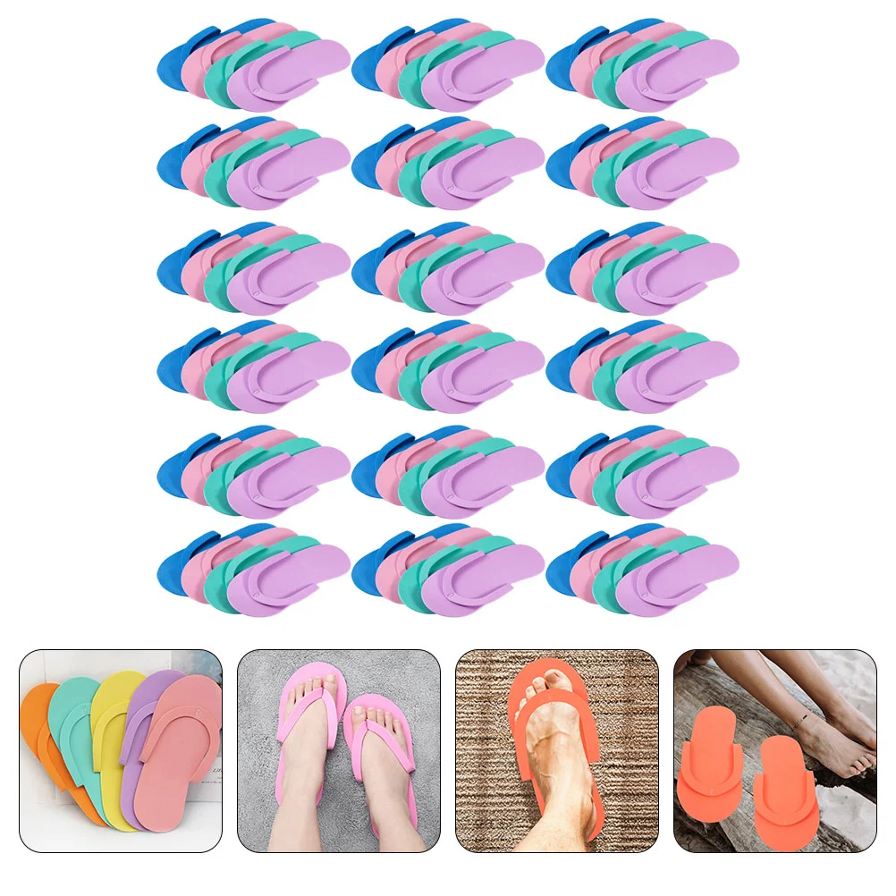 24 Pairs Of EVA House Slippers Spa Slippers