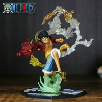 one piece anime monkey%c2%b7d%c2%b7luffy roronoa ace pvc action model collection cool stunt figure toy gift