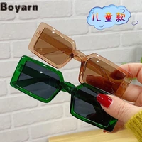 boyarn fashionable small frame childrens sunglasses cool candy color outdoor sun shading sunglasses baby fashion photography ca