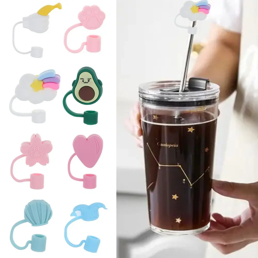 1 шт. креативные наконечники из соломы брызгозащищенная Крышка для питьевой пыли