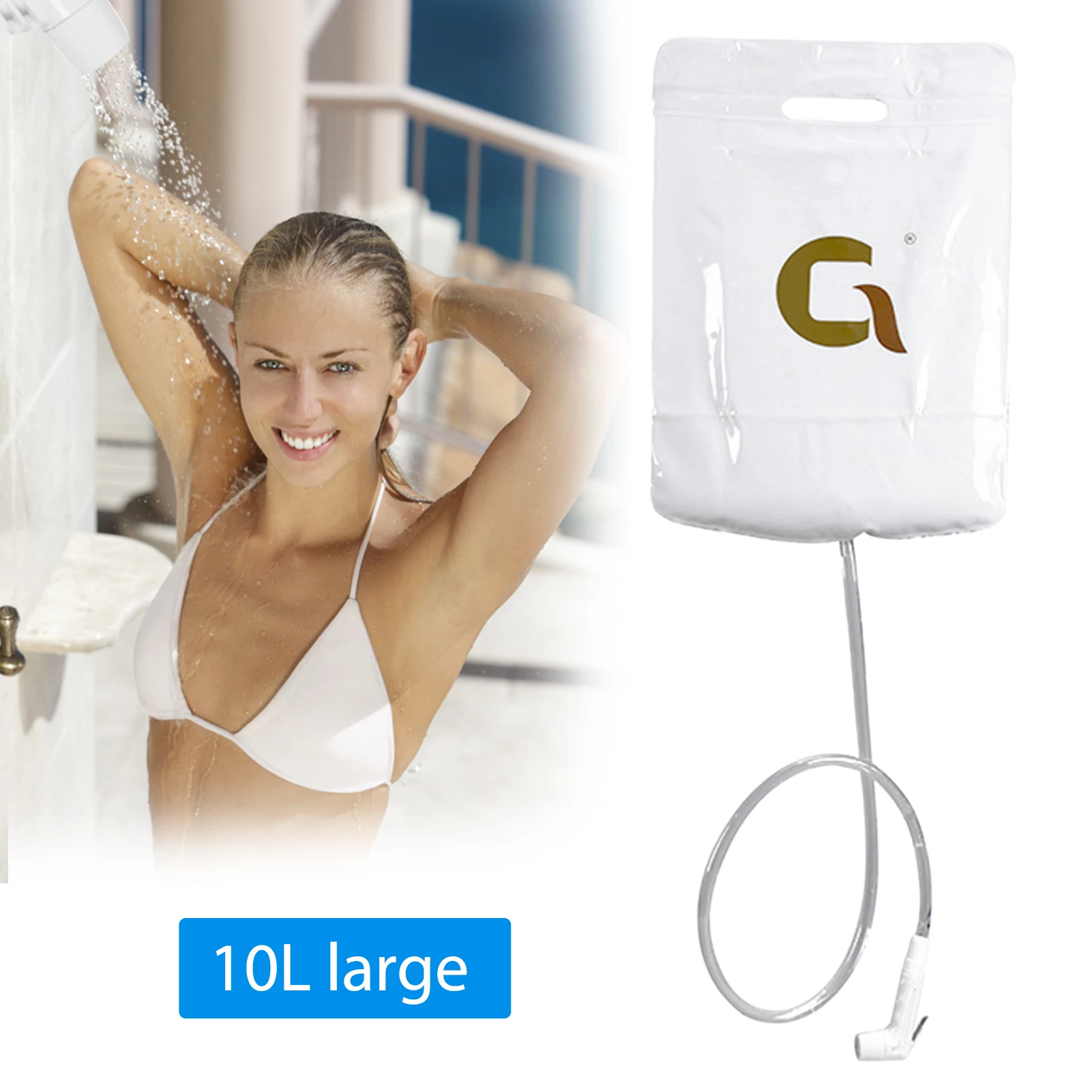 

Сумка для душа с душевой лейкой, 10 л