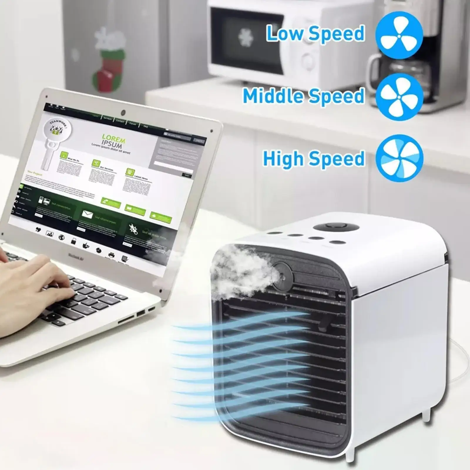 

Summer Air Conditioners Fan Portable USB Fan Office Device Shipping Cooling Fan Humidifier Fast Conditioning Air Home Purif U3I8