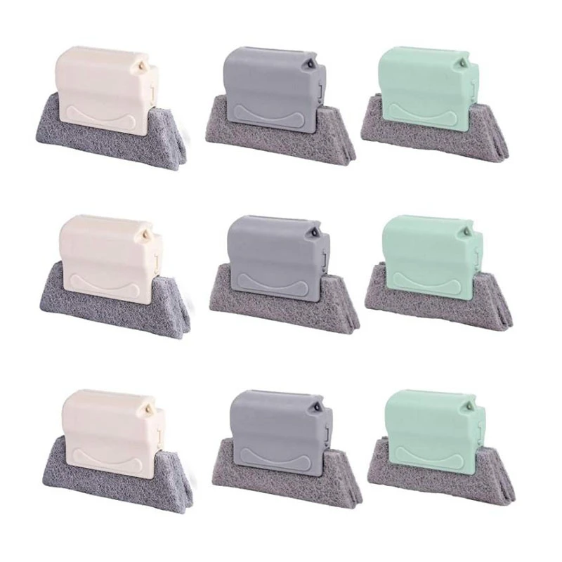 

9 Pcs Creative Groove Cleaning Brush,Window Door Track Cleaning Brushs,Window Cleaning Cloths For Clean Corners And Gaps