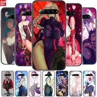 sexy girl anime phone case for xiaomi redmi black shark 4 pro 2 3 3s cases helo soft back cover capa