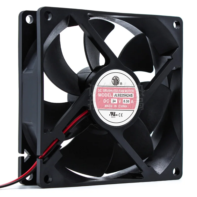 Вентилятор охлаждения JL9225H24S, 24 В, 0,30 А, 9225 9 см, 92 мм, инверторный, тихий