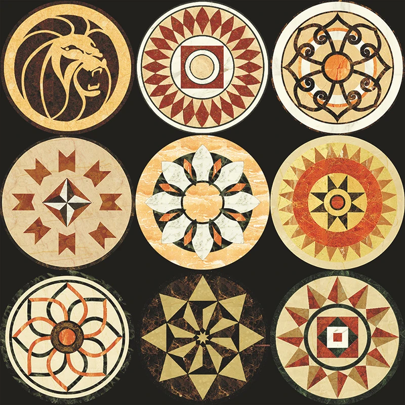 10pcsset black and white mosaic tile stickers kitchen bathroom sink waist line decoration crystal dura film beauty stickers free global shipping