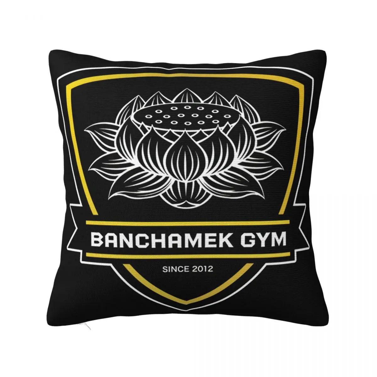 Новый Banchamek Gym Bu Rosen Por Pramuk Muay Thai Logo Мужская черная наволочка Swea Размер S 3XL