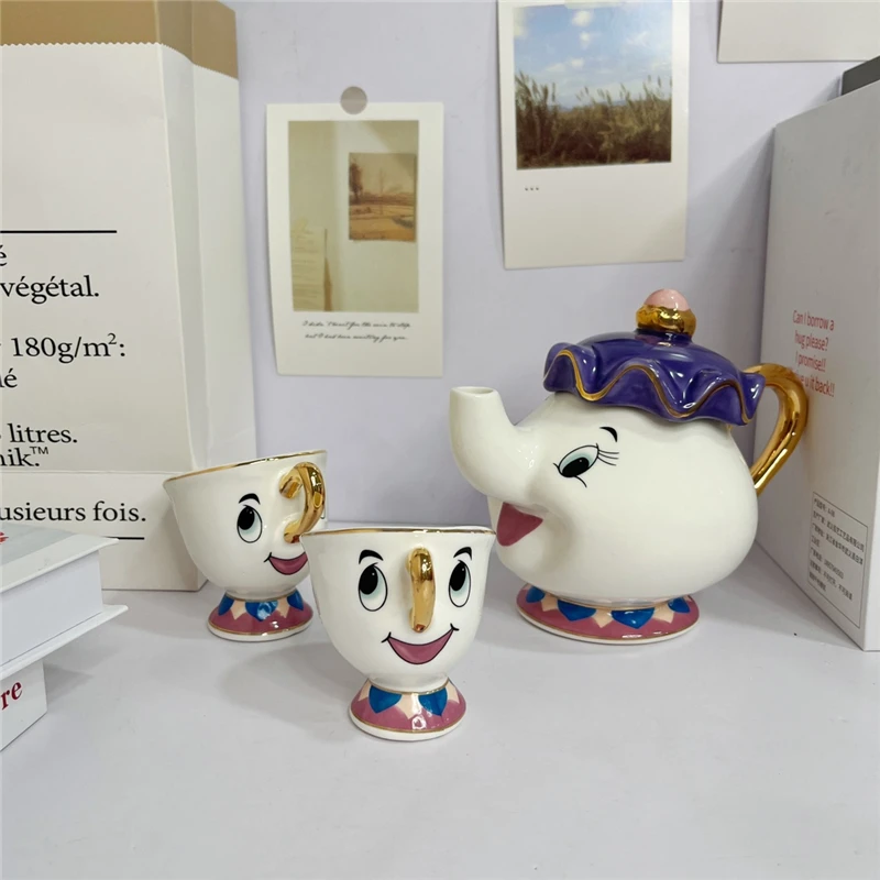 

Чайный набор «Красавица и Чудовище», 3 шт.
