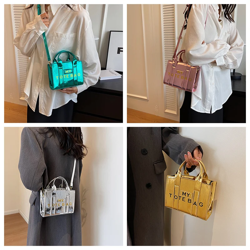 Luxury Designer Handbag Women The Tote Bag PU Leather Crossbody Bag for Women's Shoulder Bags Mini Capacity Travel Shopper Bags