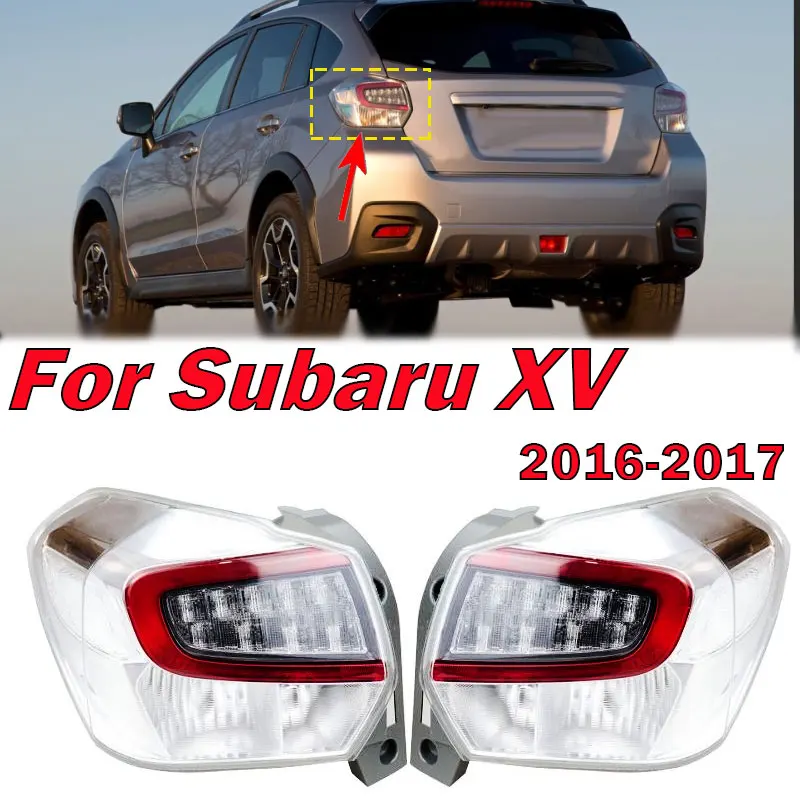 

For Subaru XV 2016 2017 Tail Light Rear Brake Light Turn Signal Taillight Fog Lamp Cover 84912FJ361 84912FJ370 Car Accessories