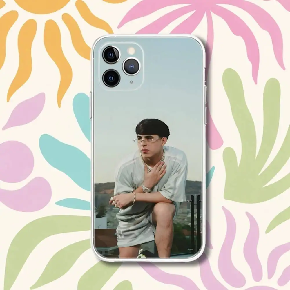 Чехол O-Oscar M-Maydon La Mas Rika для iPhone 17, 16, 15, 11, 12, 14, 13 Pro Max Plus Mini X, XS, XR, 7, 16E Air, прозрачный (art.: 3920da2ff7852) - 3920da2ff7852