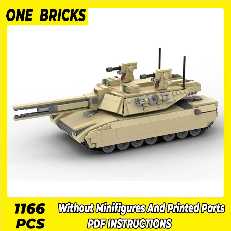 

Конструктор Moc M1A4, военная модель, основной боевой танк, технические кирпичи, сборка «сделай сам», строительные игрушки для детей, подарок на праздник