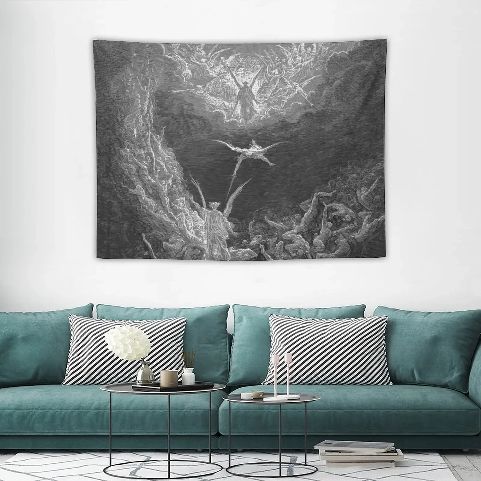 Гобелен gustave dore la sainte bible судья последние украшение для спальни дома гобелен