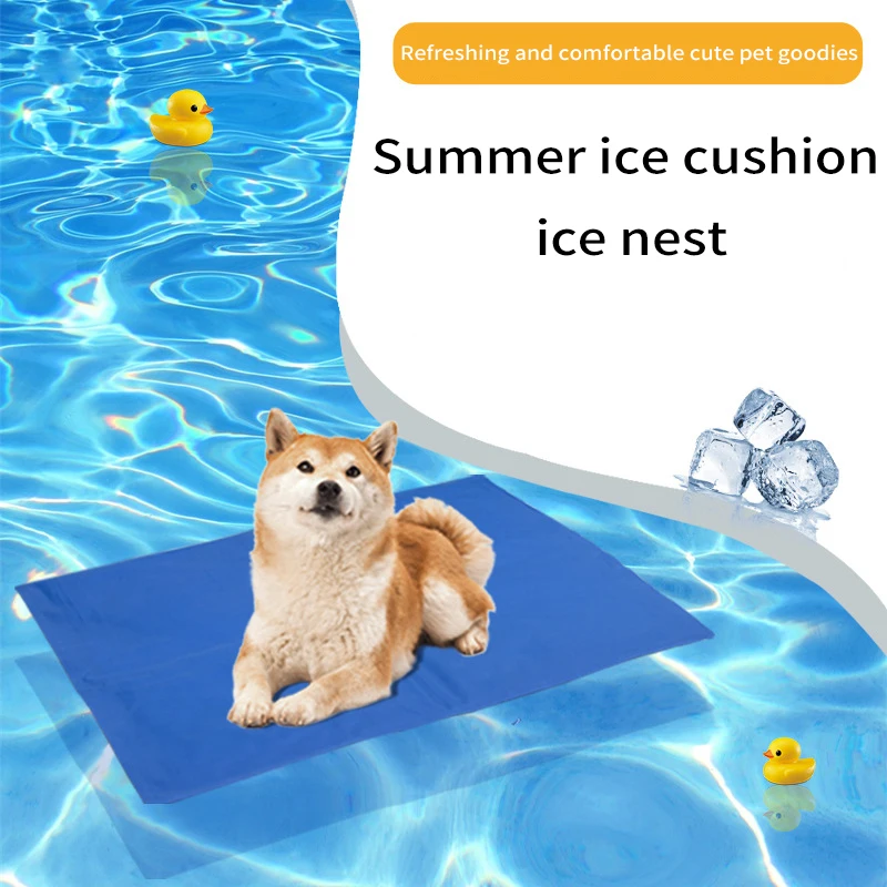 

Summer pet ice bed pad multi-functional cool gel cushion dog cat cooling artifact cool pad puppy kitten nest mat Car Seat Cover
