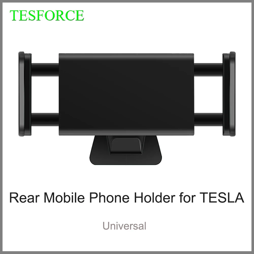 

For Tesla Model 3/Y Car Back Seat IPAD Mobile Phone Holder Mount 360 Degree Rotation Mobile Phone Holder Car Rear Swivel Bracket