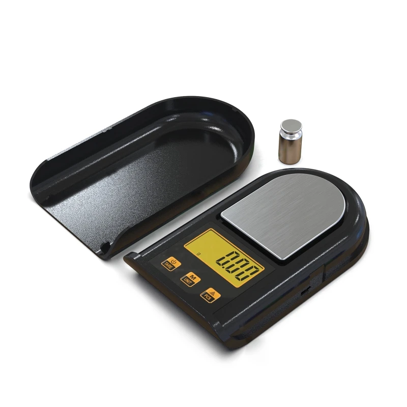 

Digital Pocket Jewelry Scale High Precision Milligram Scale w/ 6 Units g/oz/ozt/dwt/gn/ct Kitchen Scale w/ Tare PCS