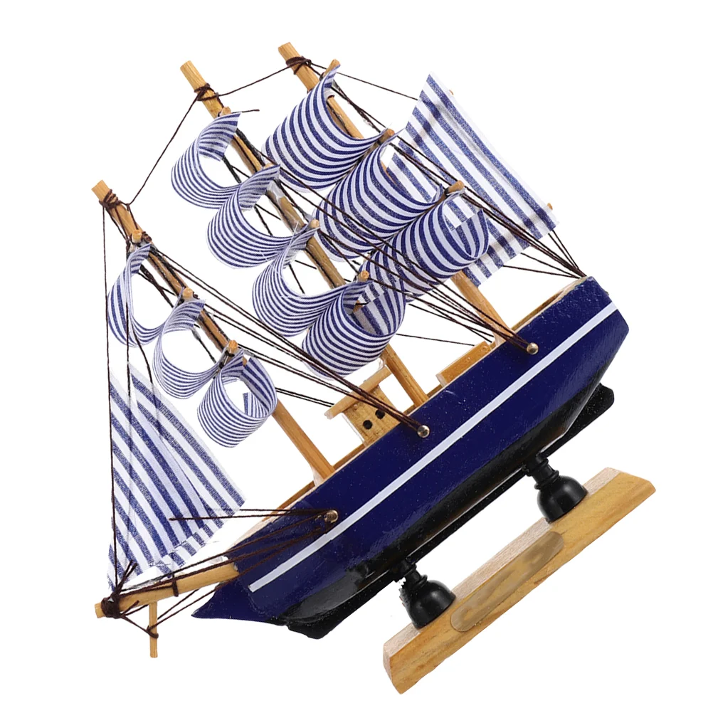 

Sailing Boat Cake Decoration Ship Shape Topper Party Creative Novel Graduation Accessory Decorative Supply Pirate