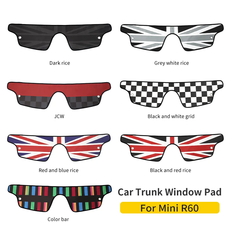 

Коврик на окно багажника автомобиля для MINI Cooper R56 F56 F55 F60 F65 F66 R60 Countryman, автостайлинг, аксессуары для украшения интерьера