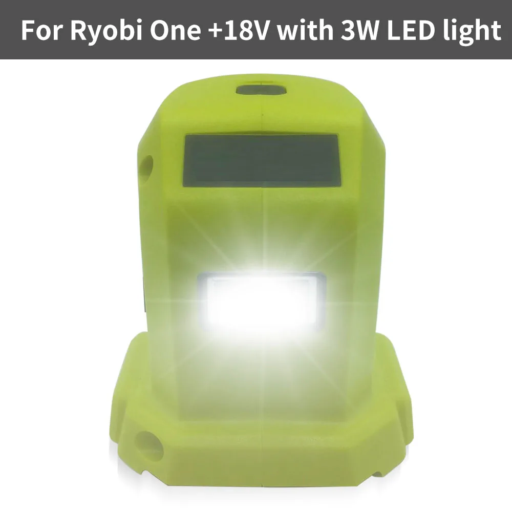 

Адаптер для аккумулятора «сделай сам», 12 В постоянного тока для Ryobi One + адаптер для литий-ионной батареи 18 в, «сделай сам» с двойным USB светоди...