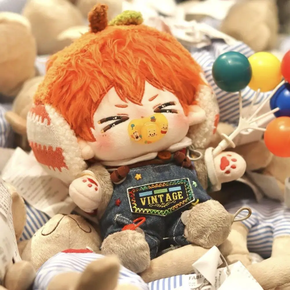 

20CM Japan Anime Haikyuu Shoyo Hinata CosplayPlush Stuffed Doll Cotton Body Dress Up Dolls Kawaii Plushie Lovely Xmas Gift