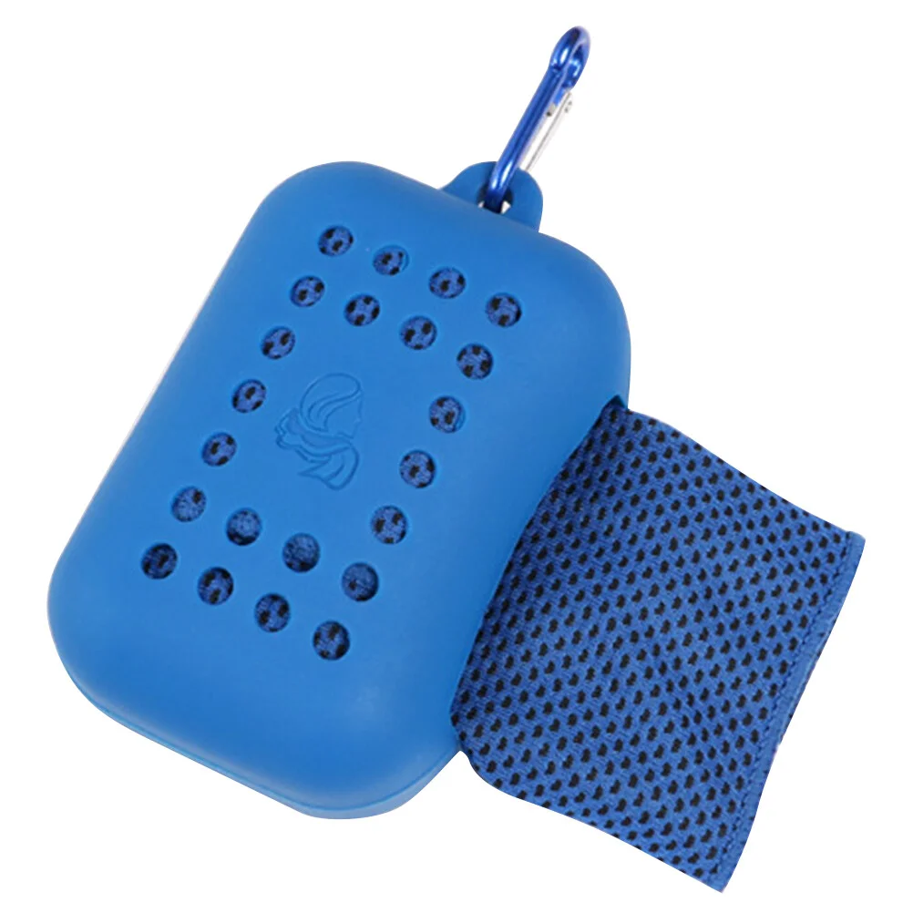 

Suitcase Portable Fast Drying Sports Towel Outdoor Cooling Travel Towels Polyester Fitness Microfiber Face Microfiber towel