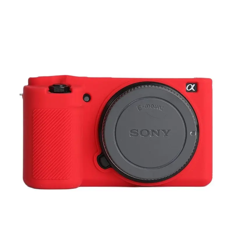 Чехол для камеры из мягкого силикона для защиты Sony A7RII A72 A7R Mark 2 A7M3 A7RM3 ZV1 ZV-1 A7RIV A7RM4 ZVE10 ZV-E10 и других.