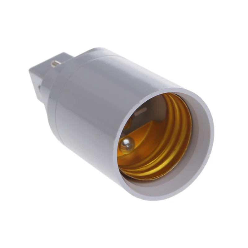 

G24 to E27 Socket Base Screw LED Lamp Halogen Light Bulb Adapter Converter