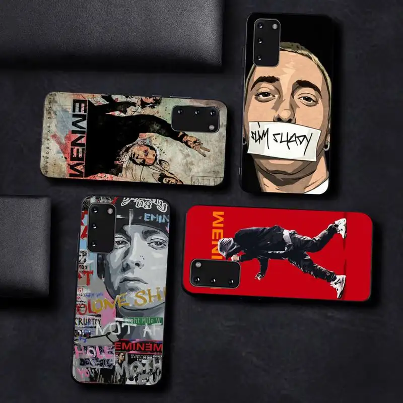 

Marshall Mathers Eminem Phone Case for Samsung S10 21 20 9 8 plus lite S20 UlTRA 7edge