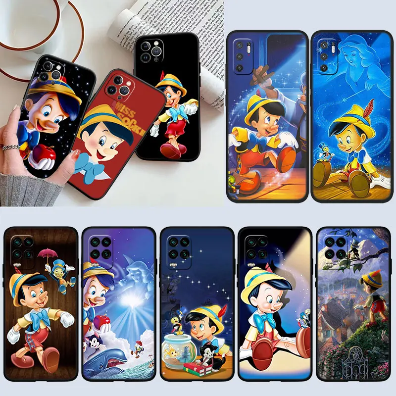 Новый высококачественный чехол для телефона Pinocchio Redmi Note 12s 10 10T 10S Pro Max 10A 10X K40 K50 S2 7A