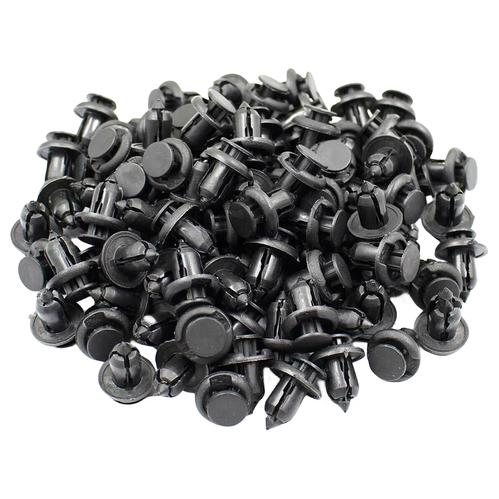 Заклепки для автомобиля 10 мм, зажим для бампера, зеркальная черная ...