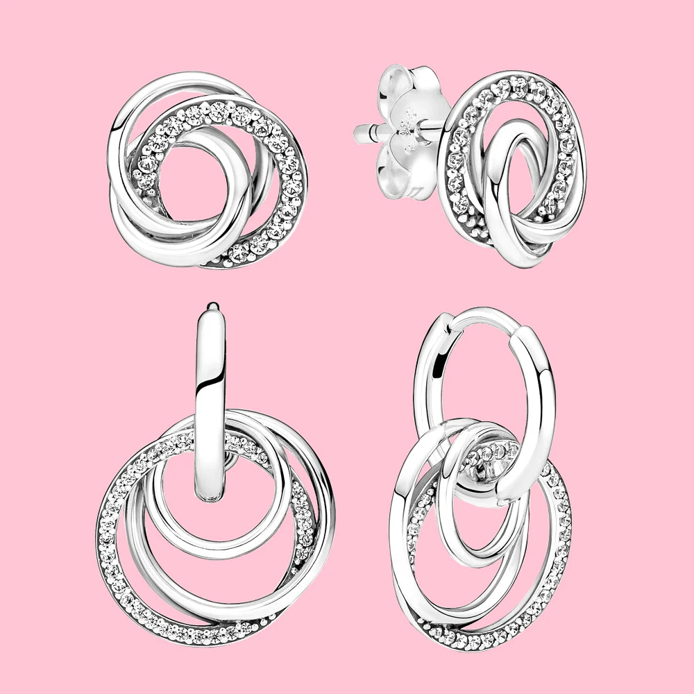 

Original Encircled Stud Earrings For Women Earring Making Tibetan Silver Jewelry
