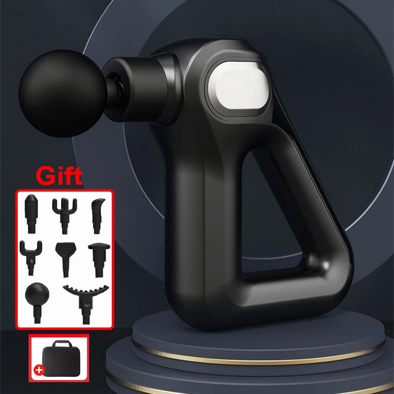 

Electric Massager Massage Gun Deep Tissue Body Muscle Vibrador Percussion Pain Relief Relax Fitness Portable Massage Machine