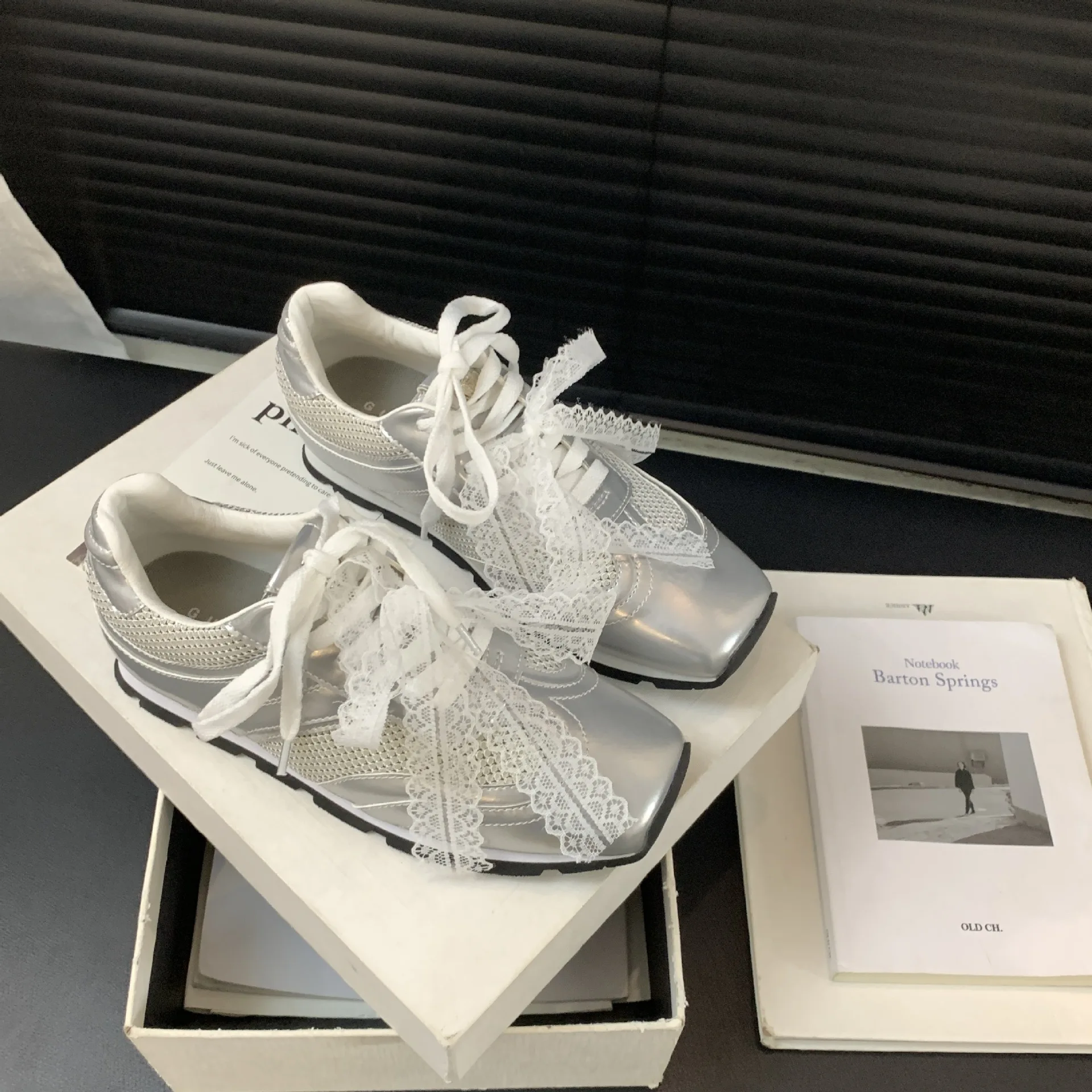 Туфли Forrest Gump женские из натуральной кожи с квадратным носком универсальные