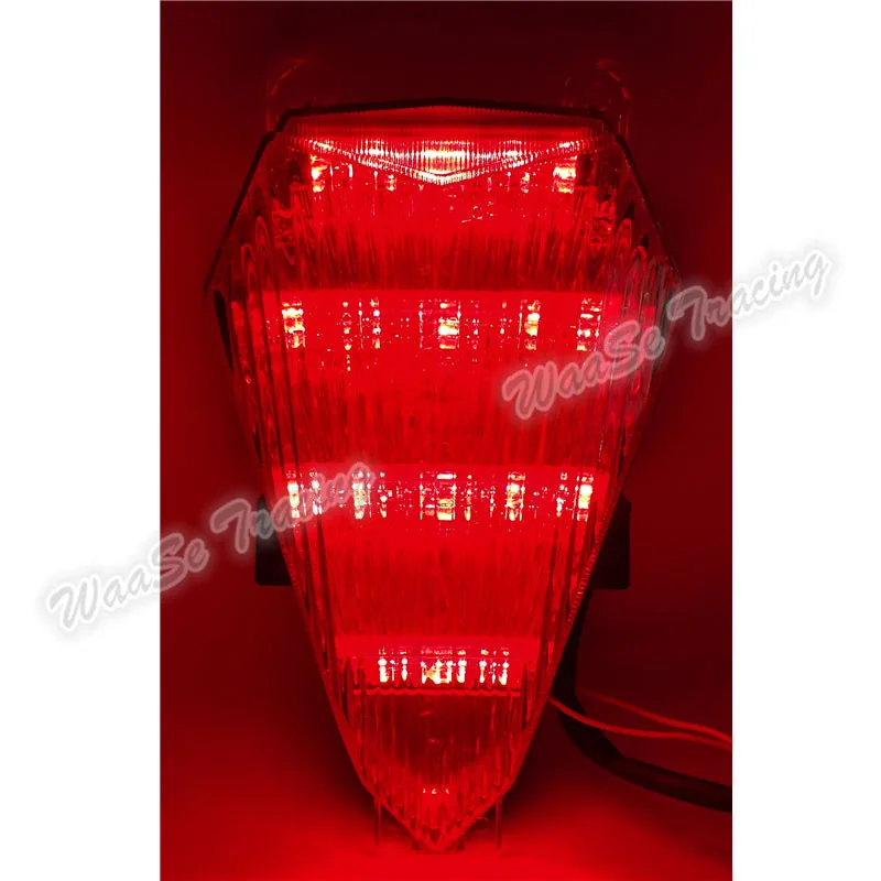 waase For Yamaha YZF R6 2006 2007 Taillight Rear Tail Light Brake Turn Signals Integrated LED Light images - 6