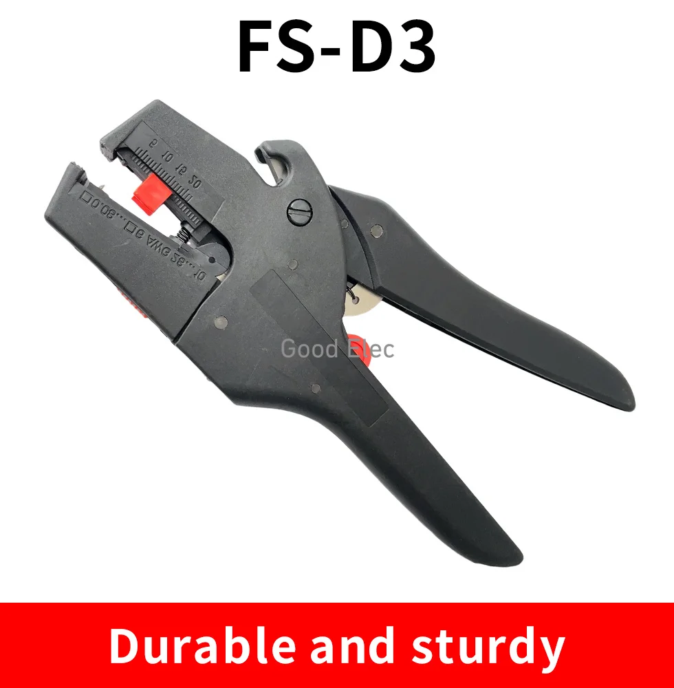 FS-D3 Саморегулирующийся инструмент для зачистки изоляции диапазон проводов 0 08-4