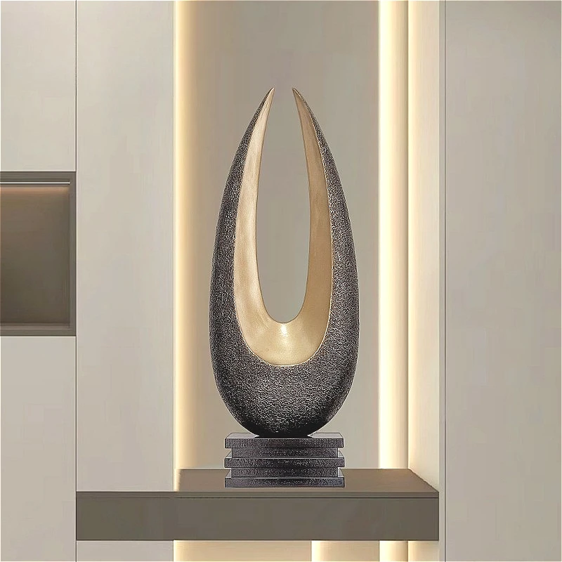 Абстрактные Художественные скульптуры для гостиной роскошные