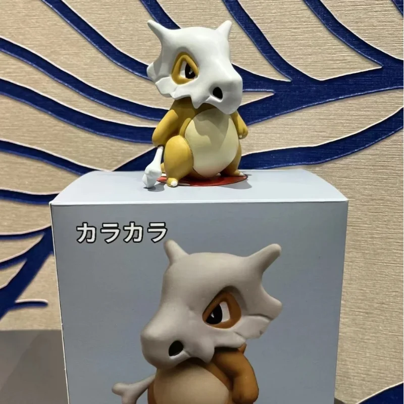 Лидер продаж 8 см аниме фигурный Покемон Cubone милый орнамент модель детской