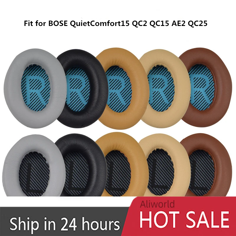 Амбушюры для Bose QC2/QC15/QC25/QC35, сменные амбушюры из пены с эффектом памяти для геймеров