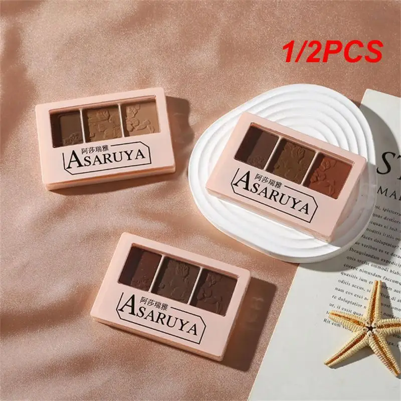 

1/2PCS Cosmetics Eyebrow Powder Palette Eyebrow Eyebrow Powder Makeup Waterproof Makeup Products