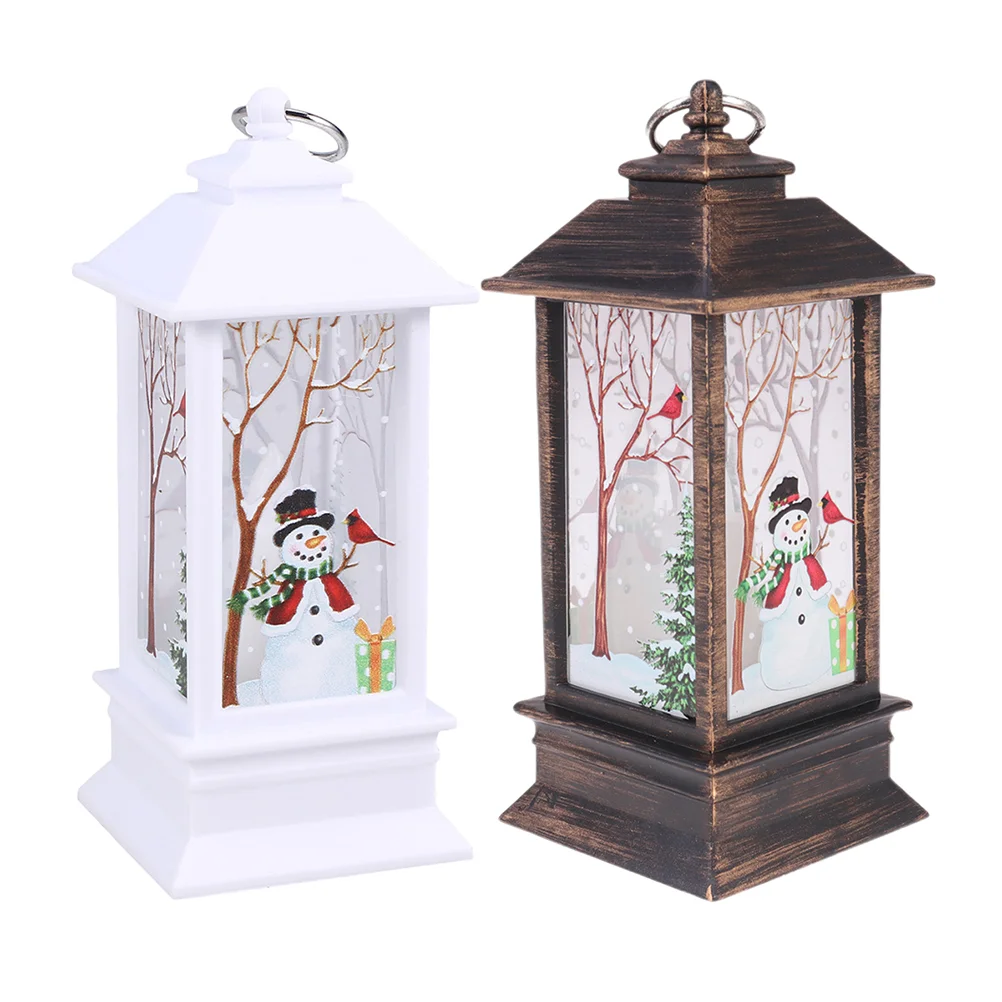 

Lamp Decorativelantern Christmas Light Decor Led Xmas Outdoor Atmosphere Bedsidegarden Ramadan Hanging Festival Lights Portable