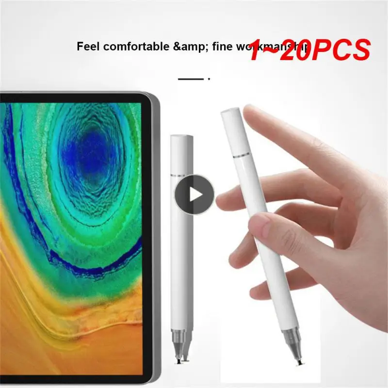 

Стилус для телефона, 1 ~ 20 шт, планшетовый стилус для сенсорного экрана Android для iPad