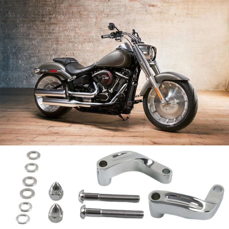 

Suitable for HarleyDavidson Universal Motorcycle Rearview Mirror Relocation Extension Mount Bracket Riser Extend Adapter