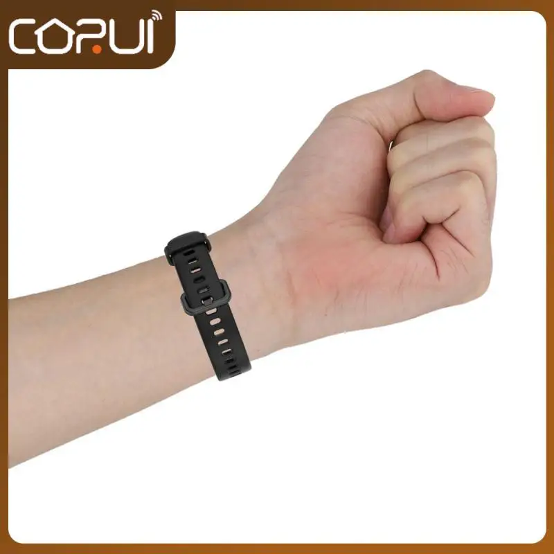 

For Huawei Band 4 Silicone Strap Waterproof Wristband Replacement Bands Adjustable Soft Correa Sport Watchband Unisex Watchband
