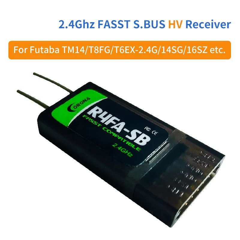 Фото CORONAR4FA-SB совместимый пульт дистанционного управления Futaba SBUS высокочастотный 14SG 16SG приемник завод №2