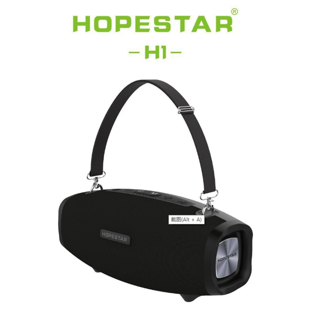 Hopestar H1 Blue-tooth Speaker Portable Wireless Loudspeaker Sound System 3D Stereo Portable Waterproof Big Power Bank Soundbar