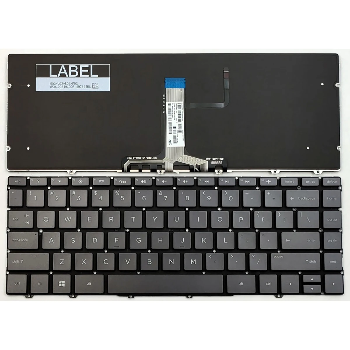 

NEW for HP Spectre 13-AF 13-af000 13-af500 Keyboard Backlit US Black