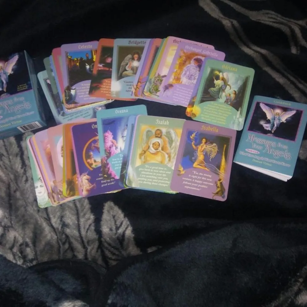 44 шт. карты с изображением ораклов сообщения от ваших ангелов: о чем хотят вы